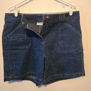 Kim Rogers Dark Blue Jean Shorts